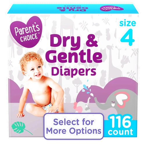 Generic Parent's Choice Dry & Gentle Diapers Size 4