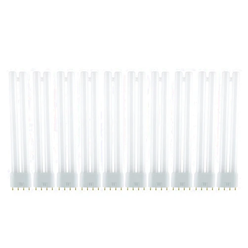 Sunlite FT18DL/841/10PK Compact Fluorescent 18W Twin Tube Light Bulbs, 4100K Cool White Light, 2G11 Base, 10 Pack
