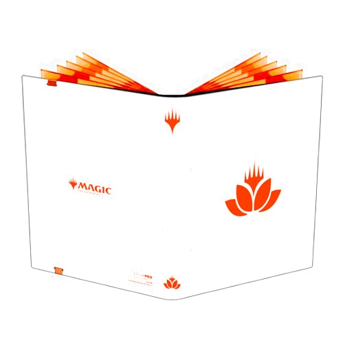 Ultra PRO - Mana 8 9-Pocket PRO-Binder - Lotus for Magic: The Gathering, Holds & Protects 360 Standard Sized Cards, Collector's Edition Durable Trading Premium Leatherette Secure Pocket Binder