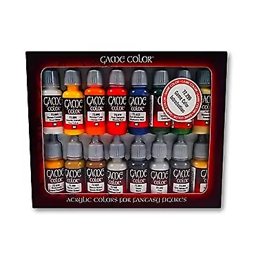Acylicos Vallejo - 72299 - Acrylic 16 Colors for Fantasy Figures 1 Multicolor