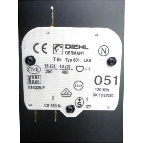Poltik Diehl or Poltik Springwound Timer 120 MIN Tanning Bed Type 601 T85 SPDT