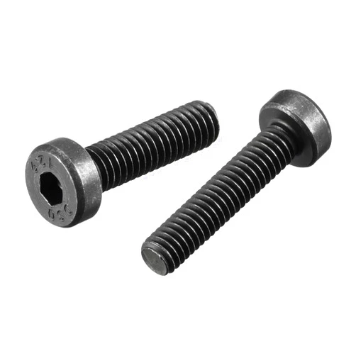 uxcell M4x20mm Hex Socket Thin Head Cap Screw Bolts 12.9 Grade Carbon Steel 20pcs