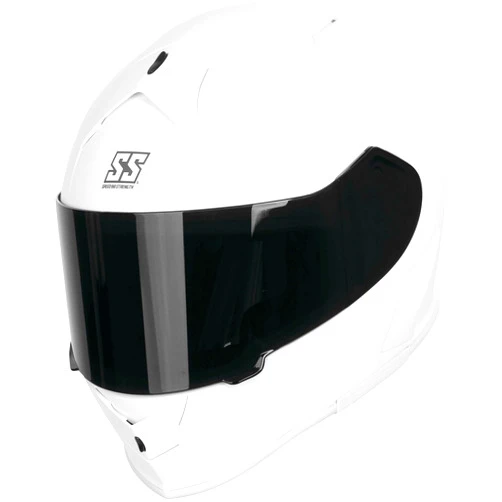 Speed and Strength SS900 Solid Speed Helmet, Matte White, Large