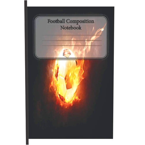J. Flores Pouerié Football Composition Notebook: Entirely Wide Ruled Paper Notebook Journal. Boys, girls and adults will love this cute Football notebook. Excellent for home and school writing.