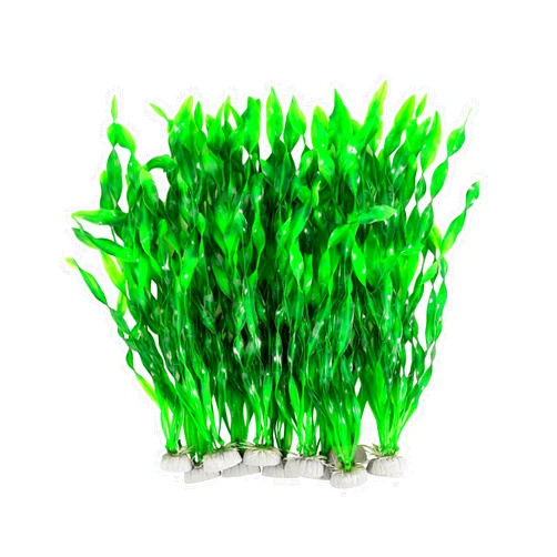CousDUoBe 12 PCS Artificial Seaweed Water Plants, Plants for Aquarium Decorations,Fish Tank Decorations Soft Seaweed Leaves Suitable for Home and Office Fish Tank(12inch)