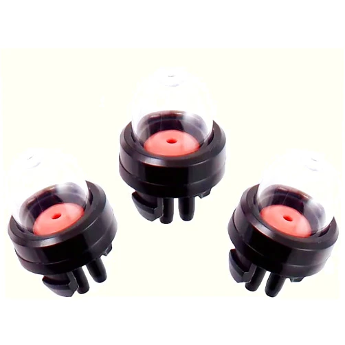YiKoKi Pack of 3,188-512 Snap in Primer Bulb Pump Replacement for Craftsman Roybi Homelite Husqvarna Gas Trimmer Blower Brush Cutter Fits Zama BG55 BG65 BG66 Replaces Walbro WT-23A WYJ-33 WYJ-34