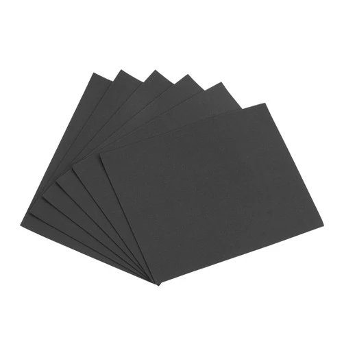 uxcell Black EVA Foam Sheets 11 x 8 Inch 1.7mm Thickness for Crafts DIY Projects, 6 Pcs
