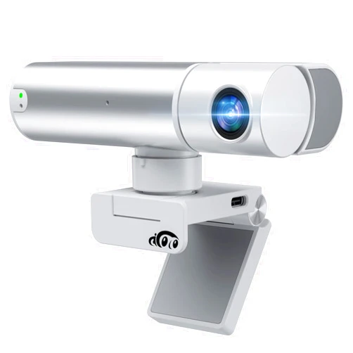 Aicoco PTZ 2K Webcam, Streaming Camera with AI Tracking & Auto Framing, Gesture Control, Zoom Certified, Dual Omnidirectional Noise-Canceling Microphones, Video Camera for Video Calls/Live Streaming