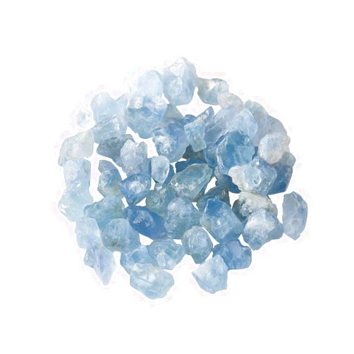 Apengshi 0.97 lb（440g) Natural Celestite About 0.59-1.18in Healing Crystal Tumbled Rough Stone Chakra Raw Stone Meditation Reiki Collection