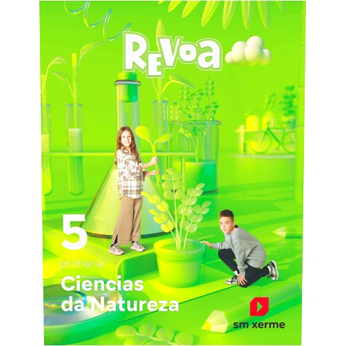 Galician Edition by Mercedes Garín Muñoz (Author), José González López de Guereñu (Author), Julián Campa Martín (Author), Equipo editorial SM, (Author), Aarón Illa Gómez (Illustrator), Roberto Zurdo (Illustrator), Nuria Hernández Pintor (Illustrator), Diego Ortega Alonso (Illustrator), Antonio Muñoz Tenllado (Illustrator), Rebombo estudio, (Illustrator), Ángel Ovejero Sánchez (Illustrator), Félix Moreno Arrastio (Illustrator), Luis Doyague (Illustrator), Raúl Ayala Mayol (Illustrator), Alya Mark (Illustrator), Eduardo Rubio Rincón (Illustrator), Amadeu Blasco Feliu (Illustrator), Jorge Galán Liquete (Illustrator), Eduardo Rodríguez Marín (Illustrator), Nicolás Fernández Prímola (Illustrator), Suri, (Illustrator), Rocío Moyano Martínez de Pinillos (Illustrator), Fran Mayor Maestre (Illustrator), Marina Pérez Luque (Illustrator), Blanca Martí de la Ahumada (Illustrator), Mili Koey (Illustrator), Anxures Solutions (Illustrator), Ramón Colera Cañas (Illustrator), Daniel Alonso Rivero (Illustrator), Jesús Aguado (Illustrator), Luis Mosquera Arancibia (Illustrator), Juan Jesús Infante Toro (Illustrator), Eiden Marsal Zamora (Illustrator), Anna Clariana (Illustrator), Núria Aparicio Marcos (Illustrator), Verònica Aranda (Illustrator), Alberto García Ayerbe (Illustrator), Luján Fernández Méndez (Illustrator), José Santos González (Illustrator), Beatriz Estévez Álvarez (Illustrator), Victor Fuertes Melón (Illustrator), Juan Antonio Rocafort (Illustrator), Lorena Calderón Maldonado (Illustrator), Fran Collado (Illustrator) & 42 more Ciencias da Natureza. 5 Primaria. Revoa