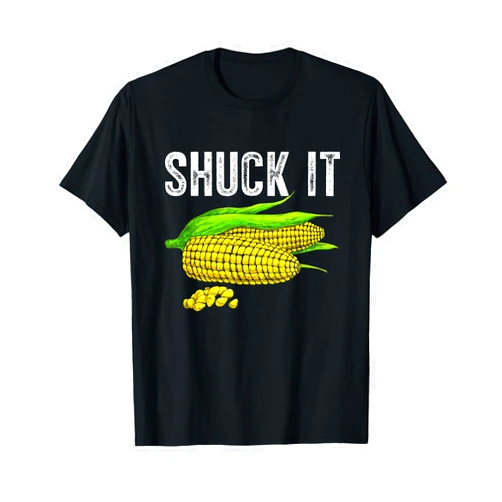 Shuck It Funny Farmer Corn Lover Market Gift Tee Shuck It Funny Farmer Corn Lover Market Festival T-Shirt