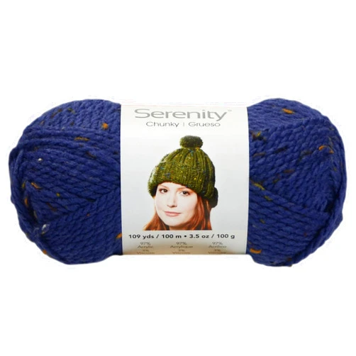 Premier Yarns Premier+Yarns+Serenity+Chunky+Tweed+Yarn-Denim33