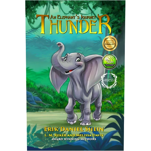 By Erik Daniel Shein (Author), L. M. Reker (Author), Melissa Davis (Author), Len Simon (Illustrator) & 1 more Format: Kindle Edition Thunder: An Elephant's Journey - The Novel