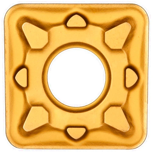 Sandvik Coromant T-Max P Carbide Turning Insert, SNMG, Square, MM Chipbreaker, GC2025 Grade, Multi-Layer Coating, SNMG 432-MM, 1/2