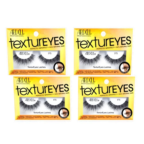 Ardell TexturEyes False Strip Lashes #575, 4 Pack