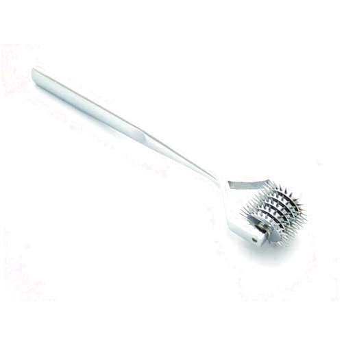 Fun Guru Wartenberg Neuro Pinwheel Stainless Steel Diagnostic Instrument Pin Wheel.5 Head - Strong Pinwheel