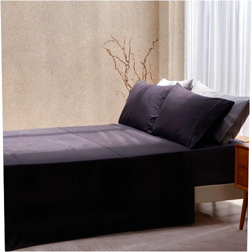 J'Chervianne Queen Bed Sheet Set, Super Soft Microfiber Luxury 4 Piece Bedding Sheets & Pillowcases, Easy Care Bed Sheet Sets (Dark Grey, Queen)