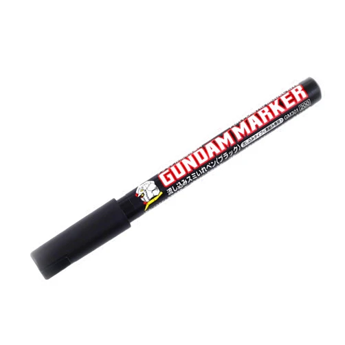 GSI Creos Mr. Hobby - Pour Type Gundam Marker [Black], GSI Creos Gundam Marker (GM301P)