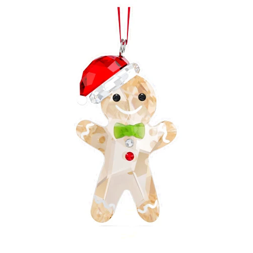 SWAROVSKI Holiday Cheers Gingerbread Man Ornament