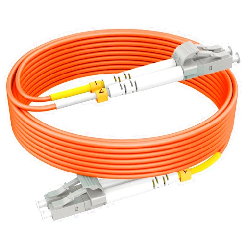 RamboCables 150ft(46m) LC LC OM2 Fiber Patch Cables MMF Multimode, Options 7inch~500ft, LC to LC Fiber Optic Patch Cords Duplex, 50/125μm 1G/10G LSZH