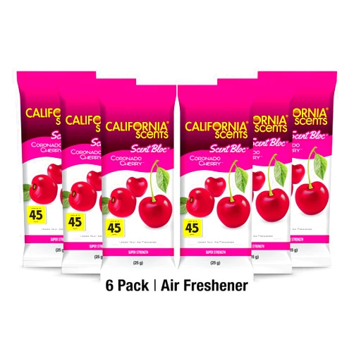 California Scents Power Bloc Car Air Freshener, Coronado Cherry Scent