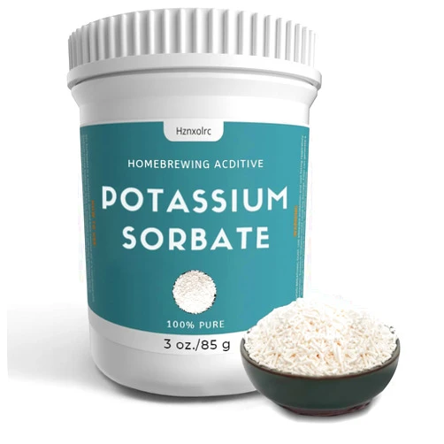 Hznxolrc 3 oz Potassium Sorbate Food Grade, 100% Pure, Premium Potassium Sorbate for Wine Making, Home Brewing, Cakes, Soft Candy, Cookies and More