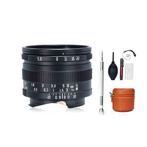 AstrHori 40mm F5.6 Lens and Adapter Ring for Leica M Mount
