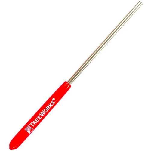 Treeworks Chimes TREbtr-HVY Heavy Studio-Grade Stainless Steel Triangle Beater/Striker, Red