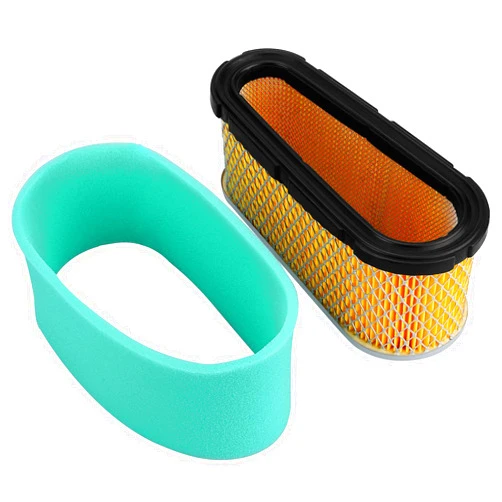 LOCOPOW 496894S 496894 493909 Air Filter & Pre Filter Compatible with Briggs & Stratton 12.5-17HP 5053K 272403S 272403 5053B 5053D 5053H John Deere LG496894 LG496894S Craftsman 24151 Lawn Mower