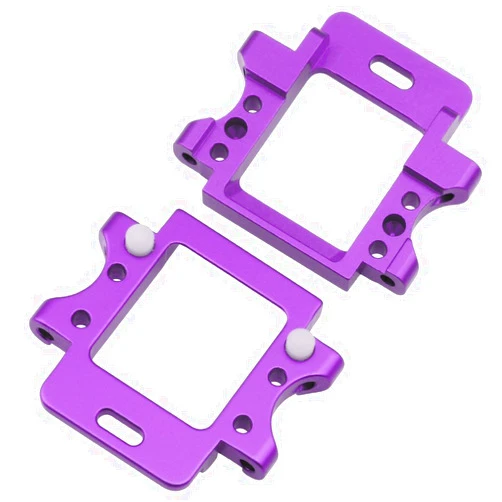 HobbyPark 102260 102261 Aluminum Front & Rear Gear Box Suspension Arm Mount for Redcat Volcano EPX (Pro) Shockwave Tornado Lightning Exceed Infinitive RC Car Hop Ups