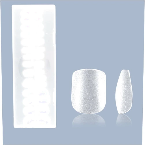 Aooguel Short Square Gel Nail Tips 360pcs 12 Sizes Upgraded Matte Soft Press on Nails Base Tips Full Matte Short Square Nails Acrylic False Gelly Nail Tips for Nail Extension Nail Art Home DIY Salon