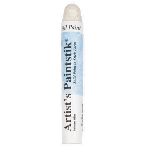 Jack Richeson Shiva Oil Paintstik, Iridescent Pearl White
