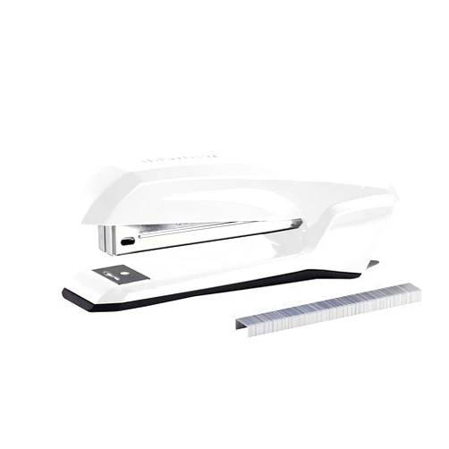 Bostitch Office Ascend 3 in 1 Stapler Integrated Remover & Staple Storage, 420 Staples Included, 20 Sheet Capacity, Lightweight, White (B210-WHT), Full Size
