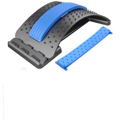 Generic Back Stretcher, Lumbar Back Cracker Board Pain Relief Device, Multi-Level Lumbar Back Massager, Pain Relief for Herniated Disc, Sciatica, Scoliosis, Lower and Upper Lumbar Support Stretcher