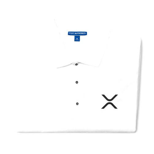 Investmen-T's XRP Polo Shirt - White - M
