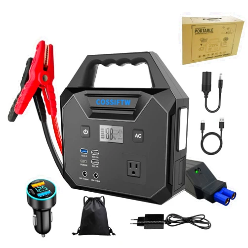 COSSIFTW 10000A Jump Starter - Reliable Power Source for All Vehicles!