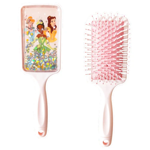 LUV HER Kids' Confetti Detangling Hair Brush - Fun Design with Disney Princesses - Gentle on Wet & Dry Hair - Ideal for Kids Ages 3+ - Makes Hair Care Enjoyable and Simple