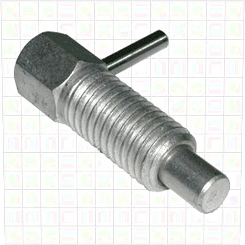Carr Lane Manufacturing CL-100-LHRP Carr Lane Manufacturing Hand-Retractable Plunger, L Handle, Short Stroke: Thread 5/8-11