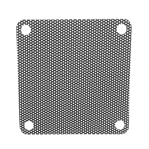 MECCANIXITY 10PCS PC Dust Filter, 60mmx60mm PVC Computer Case Cooler Dustproof Mesh Cover Fan Grills for Computer Chassis Speaker, Black