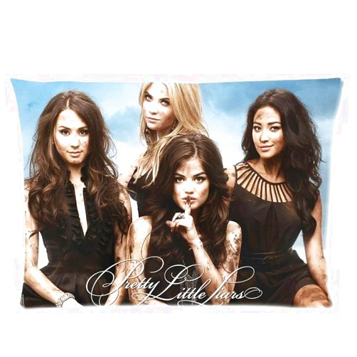 Tt-shop Soft Zippered Pillowcase Pillow case Cover 2030 Inch (One Size) Pretty Little Liars: Season 1 Poster Pattern Fashion Design