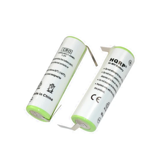 HQRP 2-Pack Battery Compatible with Braun 7493, 6520, Models 7564, 7680, 7664, 7690, Remington R-950 R-960 MS3-3700 MS3-4700 Shaver