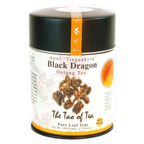 The Tao of Tea, Black Dragon Oolong Tea, Loose Leaf, 3.5 Ounce Tin