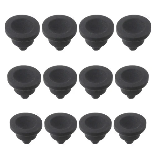 Bryzantine 12x Stove Grate Rubber Feet Replacement Fit for Wolf CT/GR/DF/SRT Series & Fit for Subzero Gas Cooktop Range Burner Rubber Grate Bumper Pads