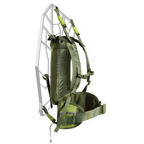 skiguard Universal Tree Stand Carrier: Lightweight Tree Stand Transport System Harness, Adjustable Treestand Carry Backpack Straps, Comfortable Padded Back Pack Straps, Fits Most Tree Stands