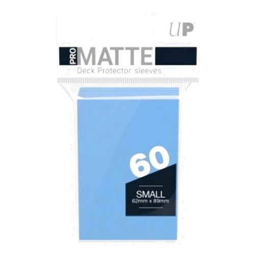 Ultra Pro Pro-Matte Sleeves - Light Blue, Small - for Yu-Gi-Oh, Cardfight/CFVG (60 Deck Protectors)