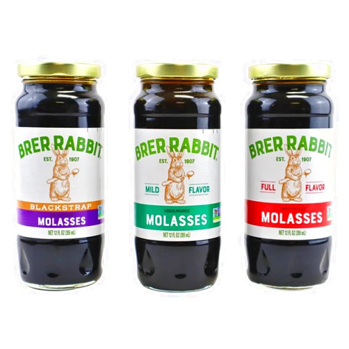 Louisiana Pantry Brer Rabbit Molasses - Blackstrap, Mild Flavor, and Full Flavor - 3 Pack in 12 Ounce Glass Jars Bundled by Louisiana Pantry (Variety Combo Pack)