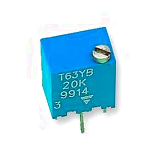 Vishay / Sfernice Trimmer Resistors - Through Hole 1/4