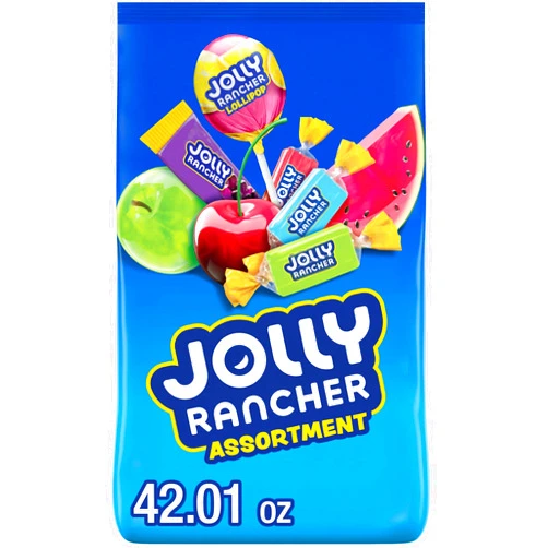 JOLLY RANCHER Assorted Fruit Flavored Candy Bulk Bag, 42.01 oz