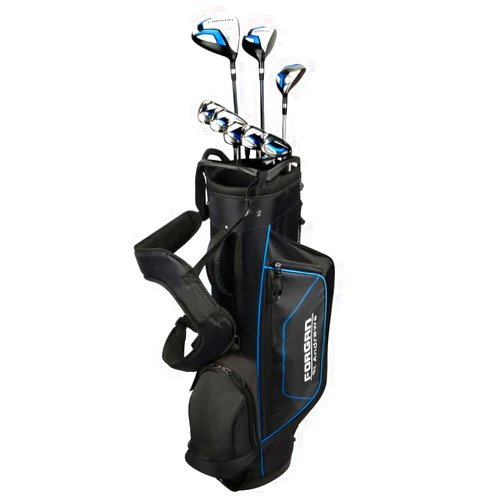 Forgan of St Andrews F200 +1 Inch Golf Clubs Set with Bag, Graphite/Steel, Mens Right Hand