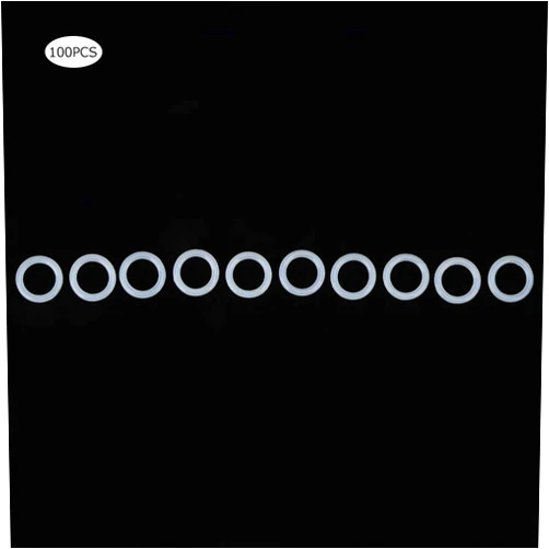 Hilitand O Ring, 100Pcs White Silicone O Ring, 3mm Silicone Gasket, Silicone Washer, Waterproof Heat Resistant, for Seals and Rubber Parts in, O Ring Seals (21 * 3)